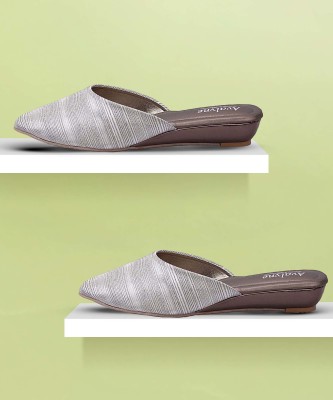 Avalyne Women Silver Heels