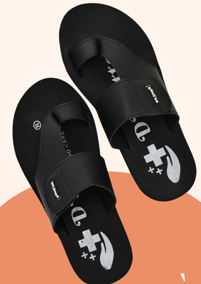 DR STTEP Men Sandals(Black , 10)