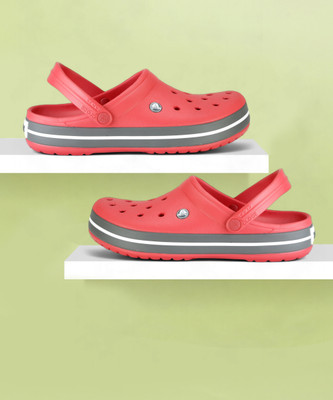CROCS Crocband Women Clogs(Red , 3 UK/India)