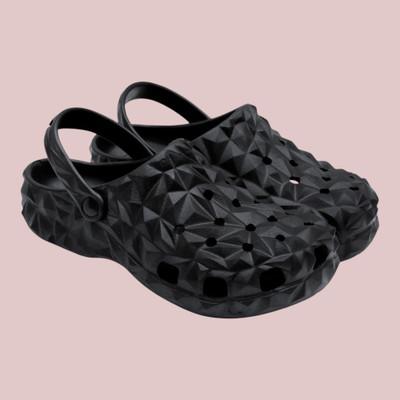 Golf Men Clogs(Black , 8)