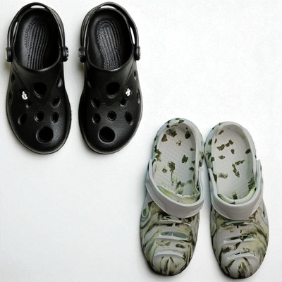 Monrav Men Clogs(Black, Multicolor , 8)