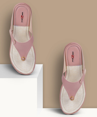 Shezone Women Flats(Pink , 6)