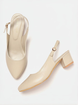 Marc Loire Women Heels(Yellow , 5)