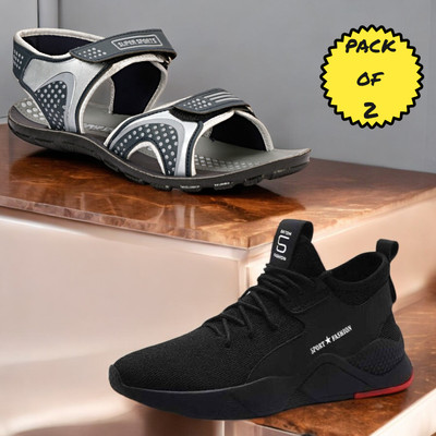 Orvax Men Sandals(Multicolor , 8)