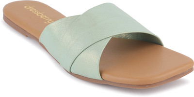 Dressberry Women Flats(Green , 4)