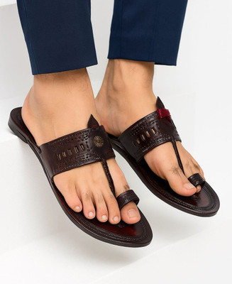 Kolhapuri Men Sandals(Brown , 7)
