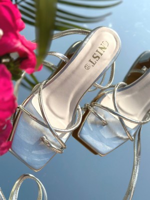 GNIST Women Silver Heels