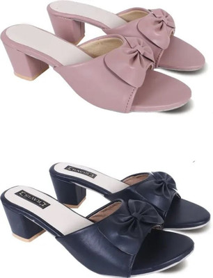 RTC ROYAL TRADING COMPANY Women Flats(Black, Pink , 5)