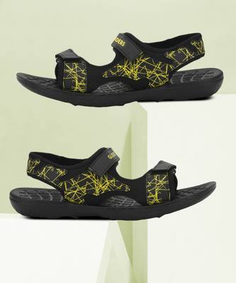LIBERTY Gliders By Liberty JOCKEY E Casual Men Black Sandals