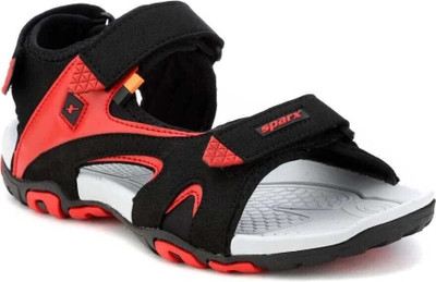 Sparx SS 453 Men Sandals(Black, Black , 10)