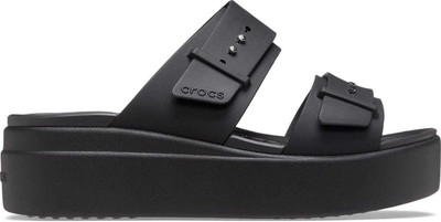 CROCS Women Wedges(Black , 7)