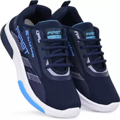 LNT FASHION Walking Shoes For Men(Navy , 8)