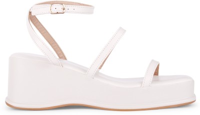 LINO PERROS Women Heels(Off White , 6)