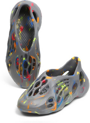 TOMSY CHOICE Men Clogs(Grey , 10)