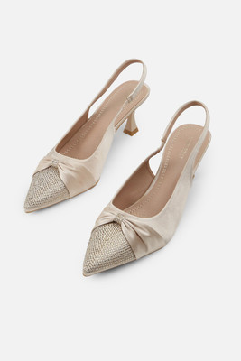 Allen Solly Women Heels(Beige , 7)