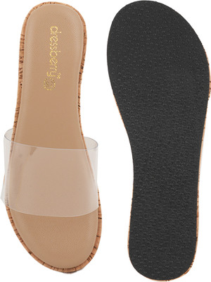 Dressberry Women Heels(Beige , 5)