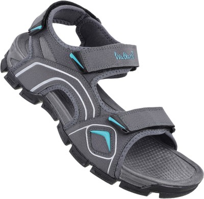 WALKAROO Men Sandals(Grey , 6)