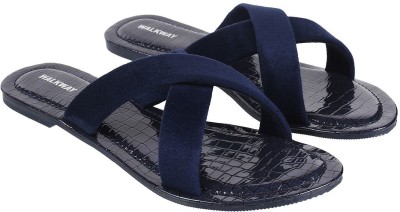 Walkway by Metro Women Flats(Blue , 7)