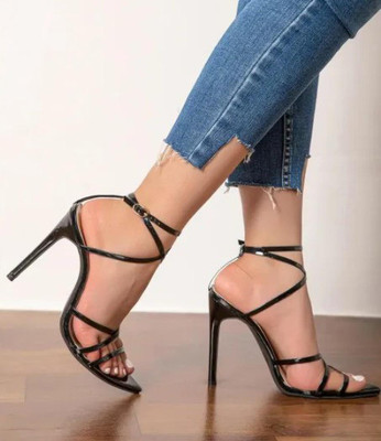 UUNDA Fashion Women Black Heels