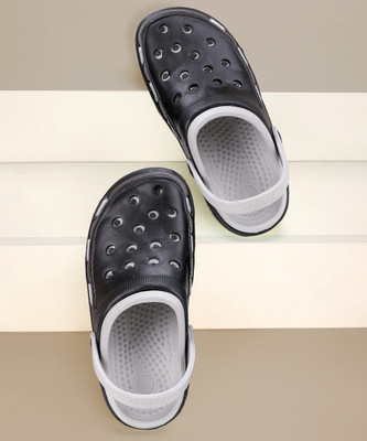BERSACHE Men Clogs(Grey , 9)
