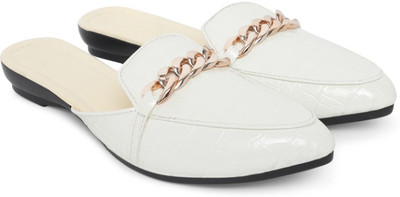 Shefly Women Bellies(White , 4)