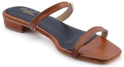 DLORZERI Women Heels(Brown , 7)