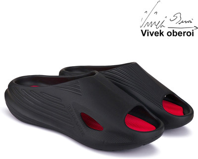 BERSACHE Men Slides(Red , 8)