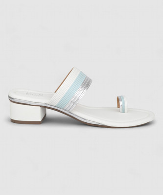 Inc.5 Women Heels(White , 3)