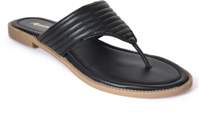 AJANTA Women Flats(Black , 7)