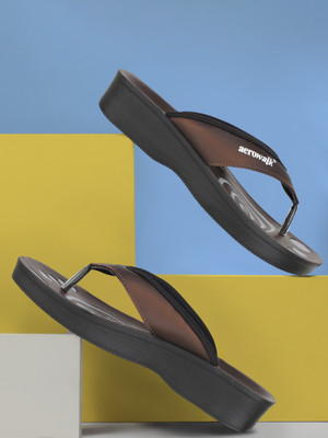 aerowalk Women Flats(Copper, Brown , 7)