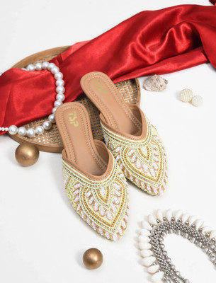 THE STHAPAK BLESS YOUR FEET Women Flats(Multicolor , 3)