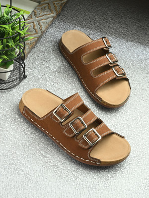 FAV SHOES Men Casual(Tan , 9)