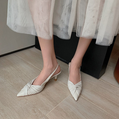 Purplehunt Women Heels(White , 5)