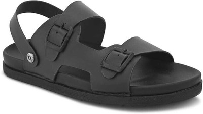 HERE&NOW Men Sandals(Black , 9)