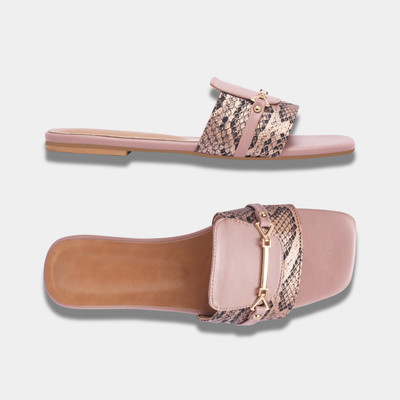 PEEK Women Flats(Pink , 4)