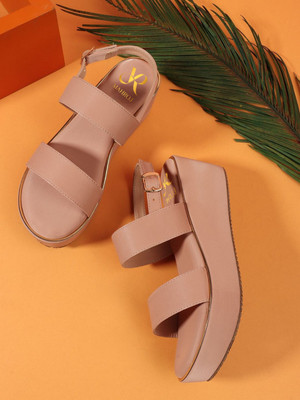 Mahroj Women Heels(Pink , 8)