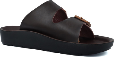 TREKIVA Premium Sandal Trendy Comfortable Flexible & Durable, Anti-Skid| TPG-3041 Men Sandals(Brown , 9)