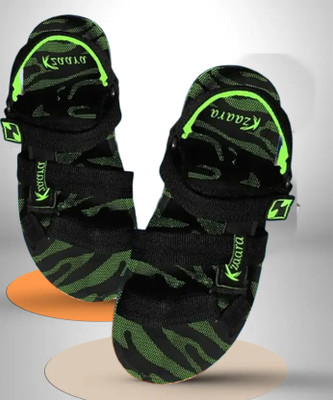 KANEGGYE Men Sandals(Green , 6)
