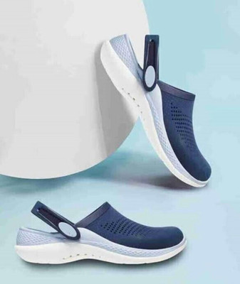 Happy Feet Men Sandals(Blue , 6)