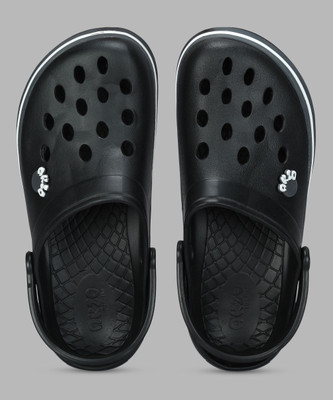 Abros Men Clogs(Black , 8)