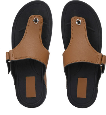 peraglow Men Sandals(Tan , 10)