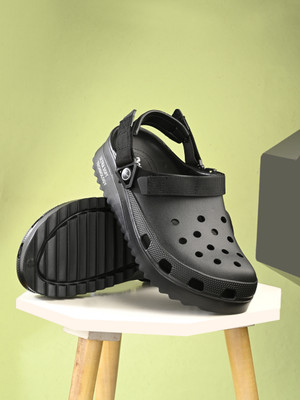 Doctor Health Super Soft NewlyLaunch|Lightweight|SlipOn|Soft Foot Massager|All SeasonWear Men Clogs(Black , 10)