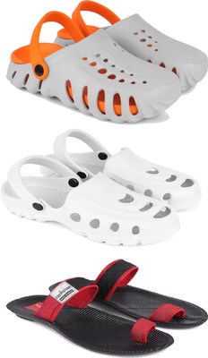 Pennen Men Clogs(Red , 9)