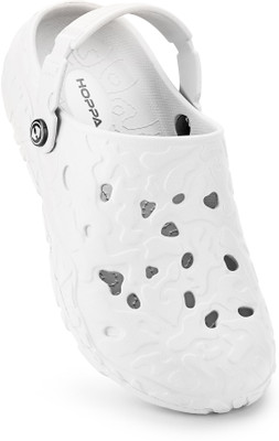 Hoppa Men Clogs(White , 9)