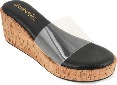 Dressberry Women Heels(Black , 7)