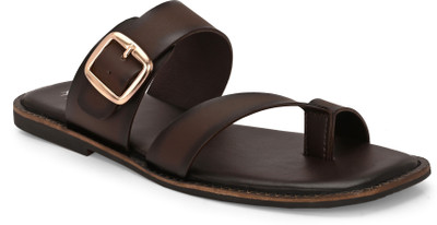 House of Pataudi Men Sandals(Brown , 8)