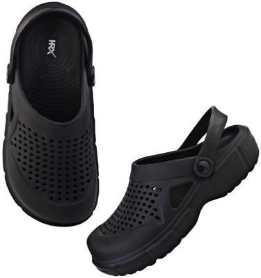 HRX by Hrithik Roshan Men Clogs(Black , 6)