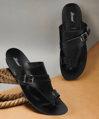 Paragon PUK2231G Stylish Slippers For Men | Easy Wear Slip On | Comfortable | Washable Men Sandals(Black , 10)