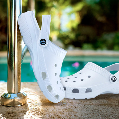 DOCTOR EXTRA SOFT Classic Casual Doctor Extra Soft Clogs/Sandals with Adjustable Back Strap Men Sandals(White , 6)