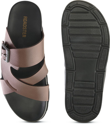 Roadster Men Sandals(Brown , 8)